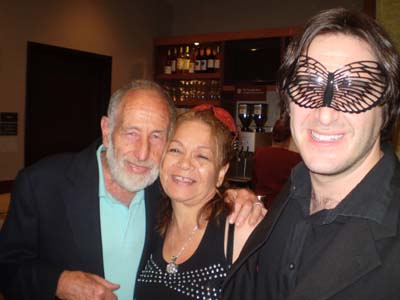 Don Duga (animator/artist), Myriam Montero (international chef) and Kristofer Ambrose (composer & singer)