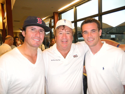 Vince Spadea, Tim Gannon & son