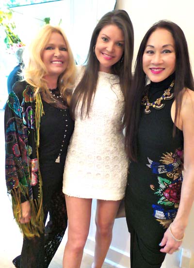 Leesa Rowland, Nicole Noonan and Lucia Hwong Gordon.  Photo by:  Katlean De Monchy