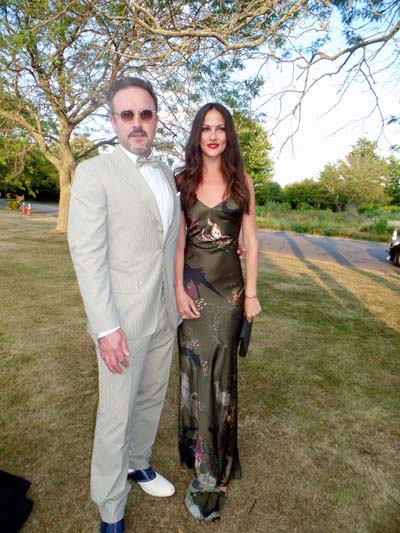 David Arquette and Christina McLarty.  Photo by:   Katlean de Monchy