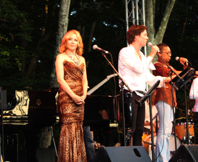 Kylie Minogue and Rufus Wainright
