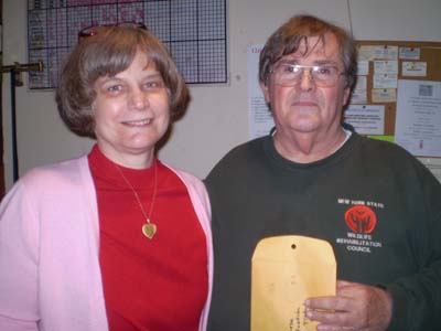 Virginia Frati and Jim Hunter