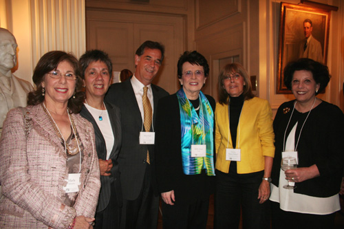 Maria Schaefer, Robin Lynn, Marshall Levin, Billie Jean King,