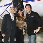 Arik Kislin, Olya Kislin and Scott Conant