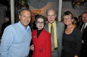 Co-Host Giuseppe Manica, Dana & William Kennedy and Co Host Barbara Ligeti. Photo by: Ann Watt