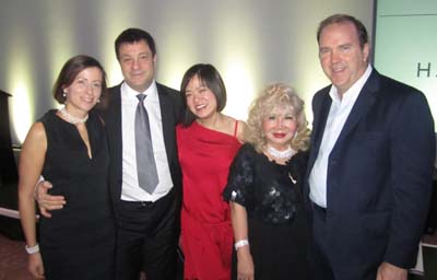 Claudia Schmidts, Frank Schmidts, another guests, Gloria Cressler & Bill Walsh President/Founder Power Team International