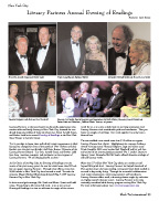 Lieracy Partners Annnual Evening of Readings