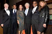 Honorees Ray Cornbill, Dr. Marc Nivet, Dr. Lynne Richardson, Lloyd Sherman, Dr. Gary Butts, Denise Ellison