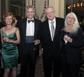 Dr. Nancy Green, Dr. Richard Mayeux, Dr. Herbert Pardes, Dr. Nancy Wexler. Photo by: Janet Charles Photo