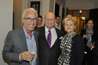 Roger Thomas, Christopher Hyland, Charlotte Moss. Photo by www.AnnieWatt.com (Holiday House)