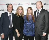 Warburg Realty's Richard Steinberg, Renee Steinberg, Carolina Hogg and Espais Corporation's Andres Hogg celebrated at the HGTV premiere of "Selling New York" event featuring luxury building TWENTY 9th Park Madison at Asellina at the Gansevoort Park Avenue