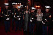 U.S. Military Volunteers, Carol Alt and Linda Giammona