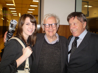 Rachel Koblic, Albert Maysles and Richard Novak
