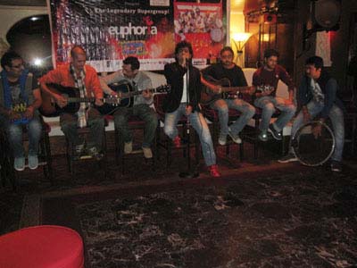08-25-11 Ephoria India's first legendary rock band to sing in Hindi at their performance at at Kama Sutra Lounge. 30 West 52ndth St. Thursday evening 08-24-11