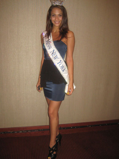 08-02-11 Miss New York Kaitlin Monte at the NYC Dance Alliance Foundation Gala "Bright Lights! Shining Stars!" at the Skirball Center at NYU. 566 LaGuardia Place. Monday night 08-01-11