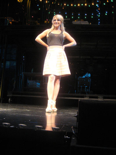 08-02-11 Cast member Annaleigh Ashford at a photo op of the cast of "Rent" at New World Stages. 343 West 49th St. Monday afternoon 08-01-11