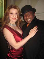 12-02-11 Pamela Jordan and Ben Vereen at the opening night for "Bonnie & Clyde" at the Gerald Schoenfeld Theatre