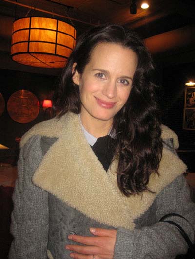 02-14-12 Cast member Elizabeth Reaser at the opening night party for "How I Learned to Drive" at HB Burger. 127 West 43rd St. Monday night 02-13-12