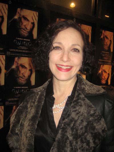 02-24-12 Bebe Neuwirth at the opening night for "Galileo" at Classic Stage Company. 136 East 13th St. Thursday night 02-23-12