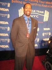 01-09-13 Michael Boley (NY Giants) at the 16th Annual Muscular Dystrophy Association's (MDA) Muscle Team Gala & Benefit Auction at Chelsea Piers. Pier 90. Hudson River & 23rdSt. Tuesday night 01-08-13