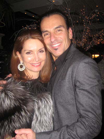 01-17-12 Jean Shafiroff and Executive Director of NYC Dance Alliance NYCDA Joe Lanteri at the After Party for Destiny Rising Gala Dance Performance at Nisos 176 Eighth Ave . Monday night 01-16-12