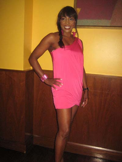 07-13-12 Cast member Paulette Ivory at the opening night party for "Fela!" at B. Smith restaurant. 320 West 46th St. Thursday night 07-12-12