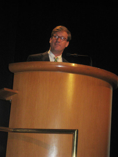 07-13-11 General manager and Artistic Director George Steel at a news conference announcing the 2011-12 Season of the New York City Opera at the Guggenheim Museum. Fifth Ave. & 88th St.. Tuesday afternoon 07-12-11