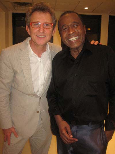 07-19-12 Tom Schumacher (L) and Ben Vereen after Ben's cabaret performance at Studio 54 Below. 254 West 54th St. Wednesday night 07-18-12