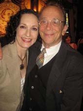 06-15-12 Bebe Neuwirth and Joel Grey at The Theater Hall of Fame 2012 Fellowship Luncheon Saluting Joel Grey at the New York Friars Club. 57 East 55th St.