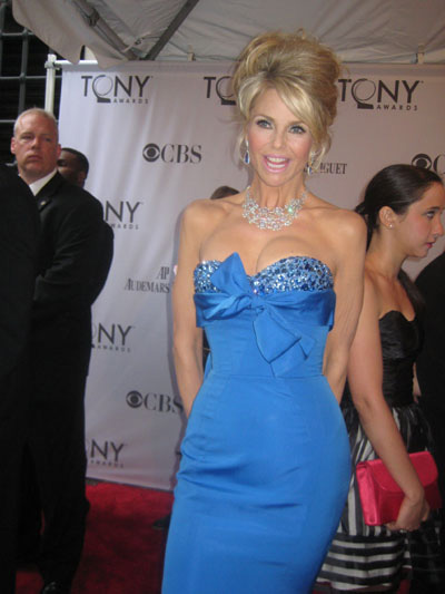 06-13-11 Christie Brinkely arrives for the 65th Annual Tony Awards at the Beacon Theatre on Amsterdam Ave Sunday night 06-12-11
