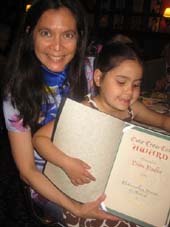 05-24-13 Outstanding Director in a Musical Diane Paulus "Pippin" and her daughter Katharine at the 63rd Annual 2013 Outer Critics Awards at Sardi's. 234 West 44th St. Thursday afternoon. 05-23-13