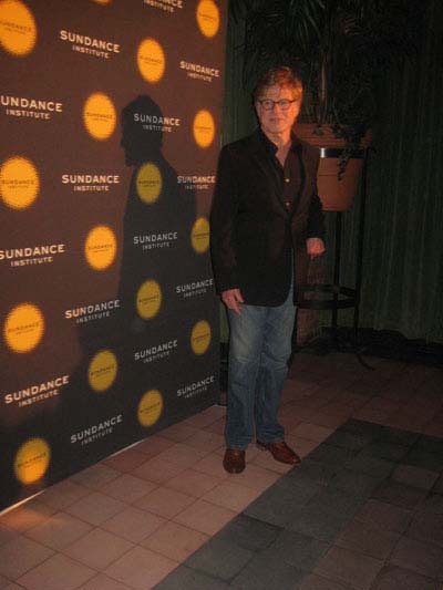 03-13-12 Robert Redford at a Benefit for The Sundance Institute Theatre Program at the Bowery Hotel. 335 Bowery. Monday night 03-12-12