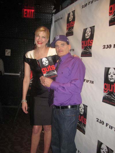 03-13-12 Kristen Johnston and Philip Bloch at a book party for her new memoir "Guts" at 230 Fifth Ave. Monday night 03-12-12