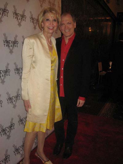 03-13-12 Hosts Julie Halston and Charles Busch at the Vineyard Theatre's Annual Gala honoring Linda Lavin and Nicky Silver at the Hudson Theatre. 145 West 44th St. Monday night 03-12-12
