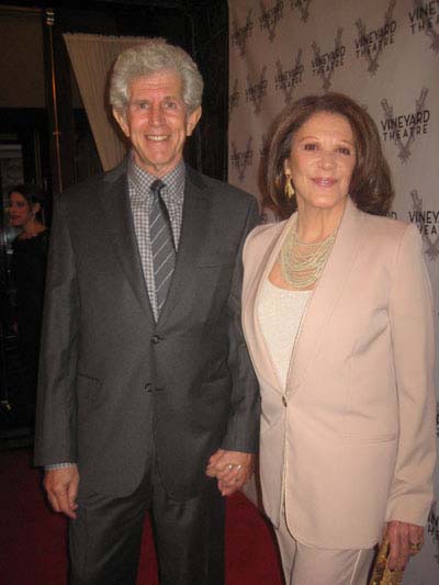 03-13-12 Tony Roberts and honoree Linda Lavin at the Vineyard Theatre's Annual Gala honoring Linda Lavin and Nicky Silver at the Hudson Theatre. 145 West 44th St. Monday night 03-12-12