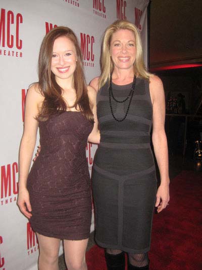 03-27-12 Molly Ransom (L) and Marin Mazzie at the MCC Gala "Miscast 2012" at the Hammerstein Ballroom. 311 West 34th St. Monday night 03-26-12