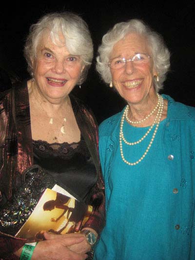 05-21-13 Lois Smith (L) and Frances Sternhagen received the Lifetime Achievement Award at the 58th Annual Obie Awards at Webster Hall. 125 East 11th St. Monday night 05-20-13