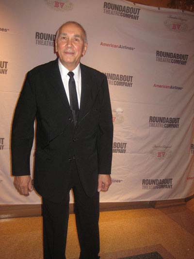 10-10-11 Cast member Frank Langella at the opening night of "Man and Boy" at the American Airlines Theatre. 227 West 42nd St. Sunday night 10-09-11 