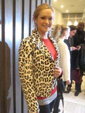 10-19-11 Kaylee DeFer "Gossip Girl" at the opening of Denim Habit boutique. 346 West 46th St.