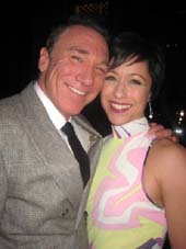 10-21-13 Cast member Patrick Page and Paige Davis at the opening night party for "A Time to Kill" at Bryant Park Grill. 25 West 40th St. photo by: aubrey reuben
