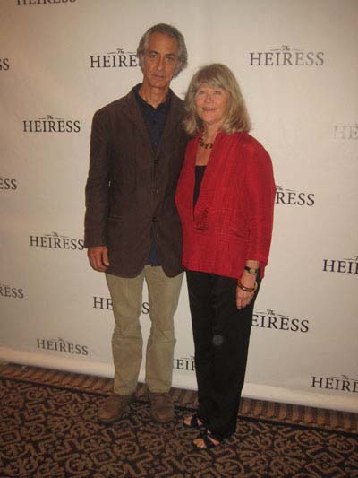 09-14-12 Cast members (L-R) David Stathairn. Judith Ivey at a photo op for "The Heiress" at the Empire Hotel. 44 West 63rd St. Thursday morning 09-13-12