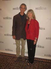 09-14-12 Cast members (L-R) David Stathairn. Judith Ivey at a photo op for "The Heiress" at the Empire Hotel