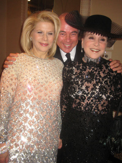 06-03-11 (L-R) Francine LeFrak. Rick Friedberg. Cindy Adams at the 40th Anniversary of the New York Police Foundation at the Waldorf Astoria. 301 Park Avenue. Thursday night 06-01-11