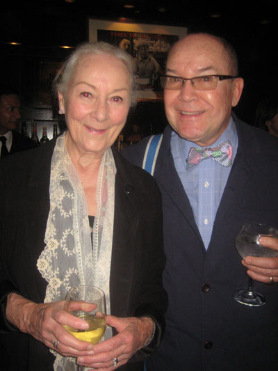 06-03-11 Rosemary Harris and Jack O'Brien at The Theater Hall of Fame 2011 Fellowship Luncheon saluting Rosemary Harris at the New York Friars Club. 57 East 55th St. Thursday afternoon 06-01-11