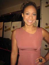 12-09-11 Cast member Tracie Thoms at the opening night party for "Stick Fly" at Copacabana. 268 West 47th St. Thursday night 12-08-11