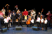 The Silk Road Ensemble with Yo-Yo Ma and students of the Harbor Conservatory for the Performing Arts in Journey of a Dream, performed at Boys & Girls Harbor’s 19th Salute to Achievement, June 10, 2011