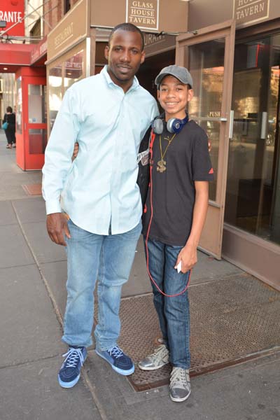 Shabaka Clark and Bryce Clyde Jenkins .  Photo by:  Rose Billings