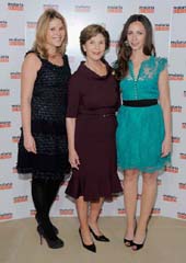 Jenna, Laura and Barbara Bush at the