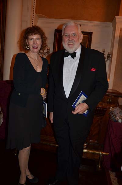 Leslie Middle Brook and Jim Brochu at The PlayersHall of Fame 