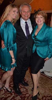 Shana Farr ,Jeffrey Harvey and KT Sullivan at The Players Hall of Fame